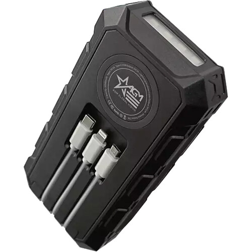 AGM 30000mAh Wireless Solar Powerbank