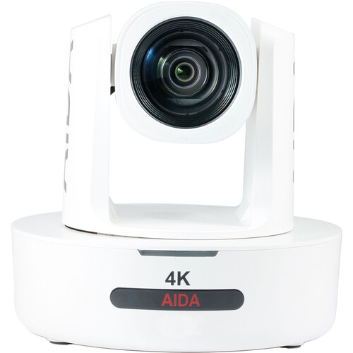 AIDA Imaging 4K NDI|HX IP/HDMI Conference PTZ Camera with 12x Optical Zoom (White)