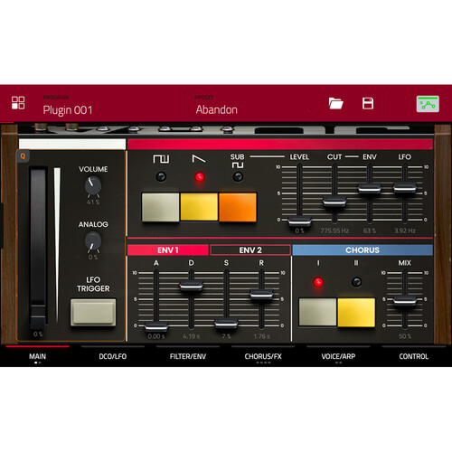 AIR Music Technology Jura Classic '80s Synthesizer Software (Download)