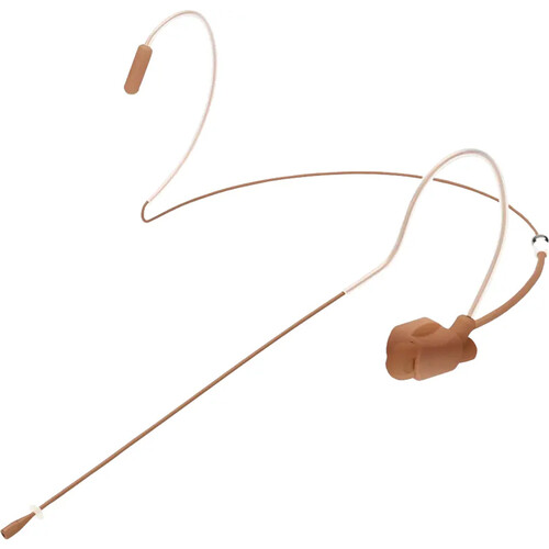 Airwave Technologies HSD-Diamond Slim Clip System Dual-Ear Headset Microphone (Cocoa Shure TA4)