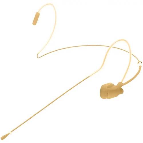 Airwave Technologies HSD-Diamond Slim Clip System Dual-Ear Headset Microphone (Tan Shure TA4)