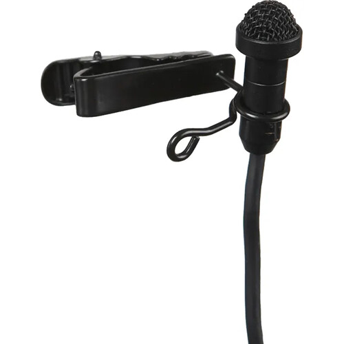 Airwave Technologies LAV-Slimline+ Omni Miniature Lavalier Microphone (Black Audio Technica cW)