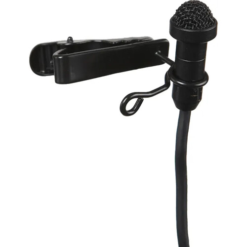 Airwave Technologies LAV-Slimline+ Omni Miniature Lavalier Microphone (Black Shure TA4)