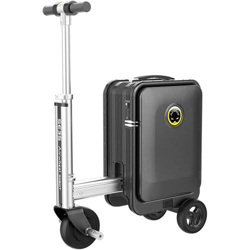 Airwheel SE3S Electric Ride-On Suitcase Scooter Carry-On (Black 20L)