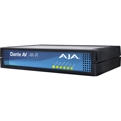 AJA Dante AV 4K Receiver