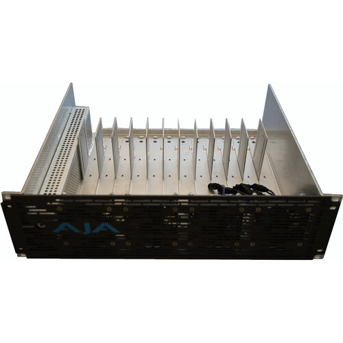 AJA Mini-Converter Rackmount Frame with Passive Faceplate (3 RU)