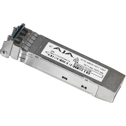 AJA FIB-2CW-5153 CWDM Small Form-Factor Pluggable Module with LC Connector (Single Mode, 1511/1531nm)
