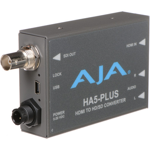 AJA HA5-Plus HDMI to 3G-SDI Mini-Convert
