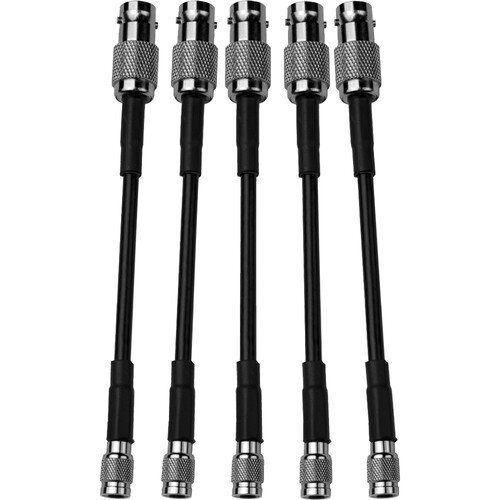 AJA HDBNC Pigtails for KONA 5 Corvid 44 12G and HDR Image Analyzer (Pack of 5)