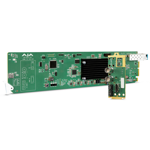 AJA OG-HA5-12G-T OpenGear 4K HDMI 2.0 to 12G-SDI Converter Card with Fiber LC