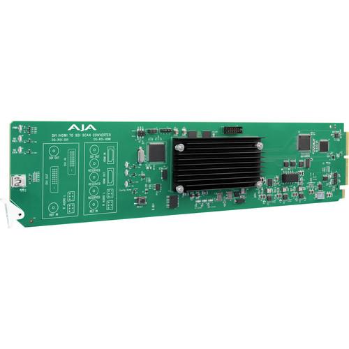 AJA OG-ROI-HDMI openGear HDMI to 3G-SDI Scan Converter with Dashboard Support, Region of Interest Scaling