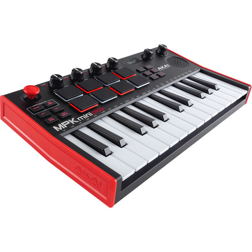 Akai Professional MPK Mini Play MK3 Compact Keyboard and Pad Controller with Speaker