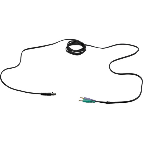 AKG MK HS MiniJack Headset Cable for PC and Conferencing with 1/8" Mini Jack Connectors (9.8")