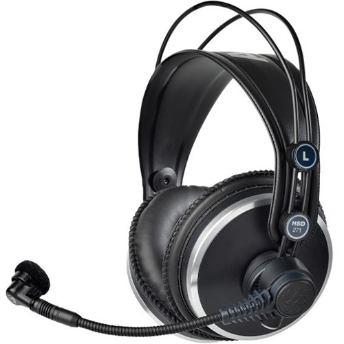 AKG Professional Headset with Dynamic Microphone & Auto HP Mute