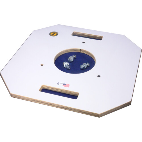 Alan Gordon Enterprises Hi-Hat and Low-Hat Mounting Board (Pre-Drilled with Screws)