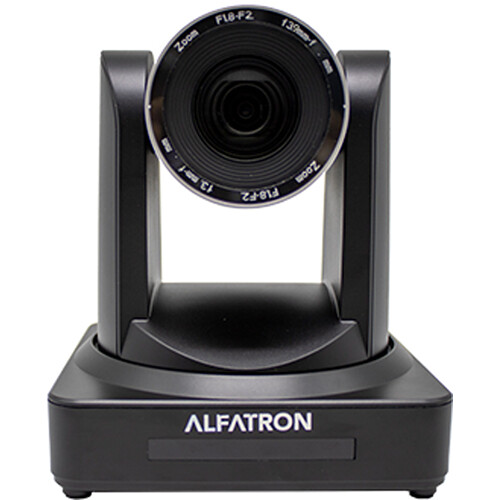 Alfatron 1080p HDBaseT PTZ Camera with 12x Optical Zoom (Black)