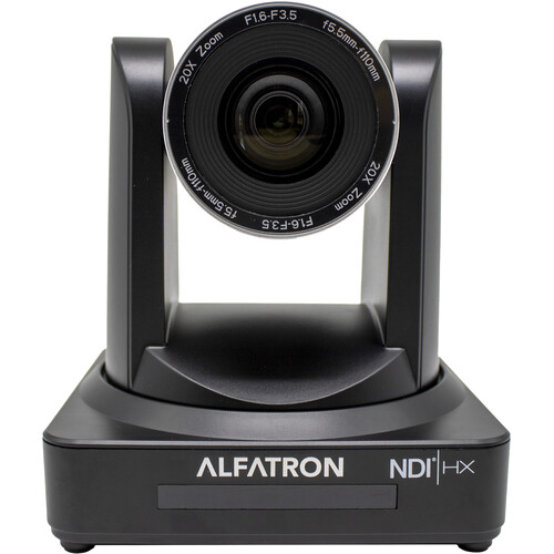 Alfatron 1080p HDMI/SDI/NDI PTZ Camera with 12x Optical Zoom (Black)