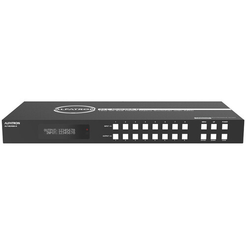 Alfatron 18G 8x8 HDMI Matrix Switcher