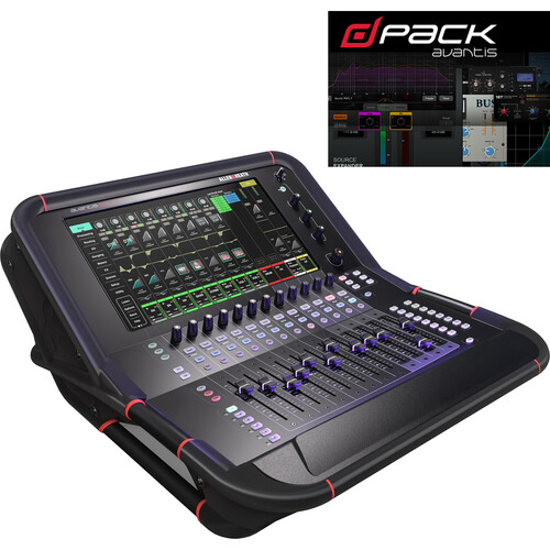 Allen & Heath Avantis Solo 64-Channel / 42-Bus Digital Mixer with dPack Software Upgrade
