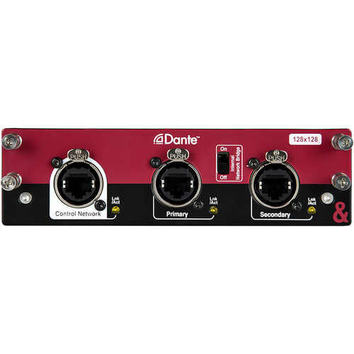Allen & Heath DANTE 128x128 Audio Networking Card