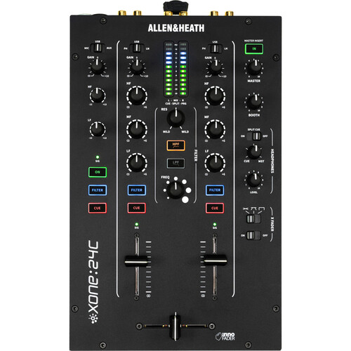 Allen & Heath Xone:24C Professional 2+1 Channel Hybrid DJ Mixer with USB-C Interface