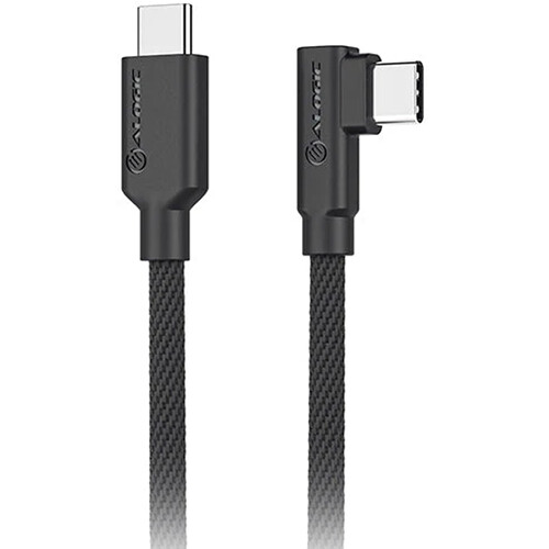 ALOGIC Elements Pro Right-Angle USB-C to Straight USB-C Cable (6.6')