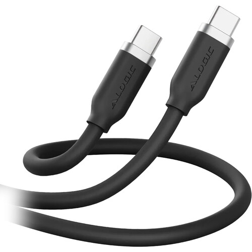 ALOGIC USB-C Flexible Silicone 240W Charging Cable (Black 6.6')
