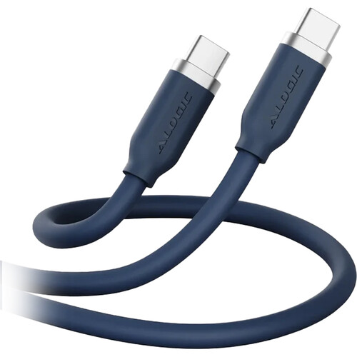 ALOGIC USB-C Flexible Silicone 240W Charging Cable (Midnight 6.6')