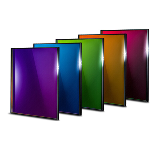 Alpine Astronomical Baader UBVRI Bessel Filterset (100 x 100mm Square Unmounted)