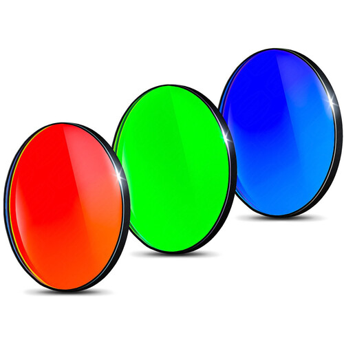 Alpine Astronomical Baader CMOS-Optimized RGB Bandpass Filterset (31mm Round Unmounted)