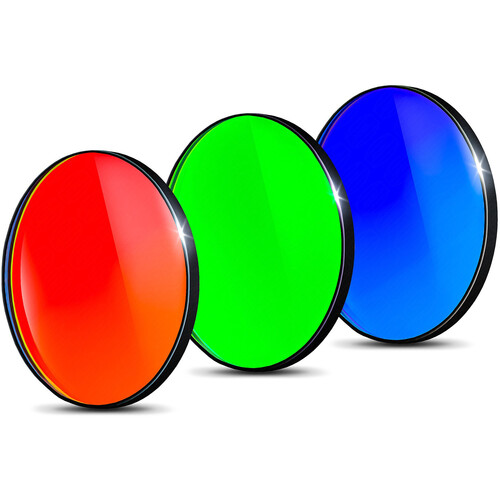 Alpine Astronomical Baader CMOS-Optimized RGB Bandpass Filterset (50.4mm Round Unmounted)
