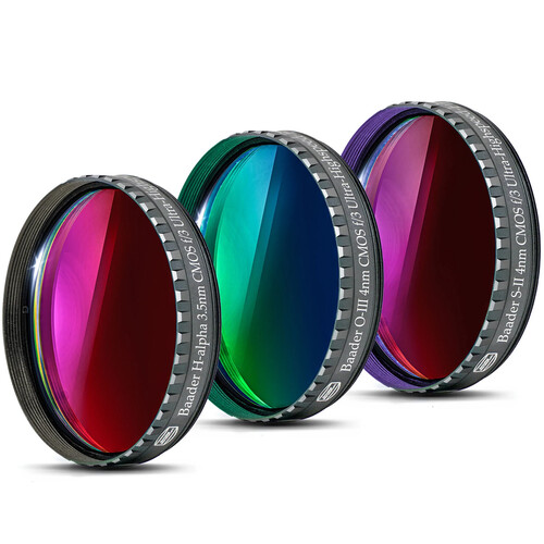 Alpine Astronomical Baader 3.5/4nm f/3 Ultra-High-Speed Filter Set CMOS-Optimized (2