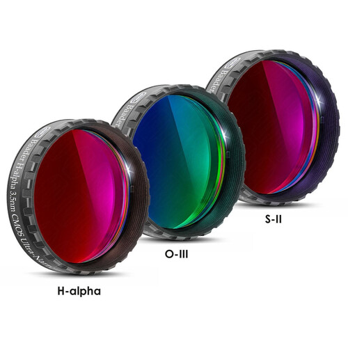 Alpine Astronomical Baader 3.5/4nm Ultra-Narrowband Filter Set CMOS-Optimized (1.25