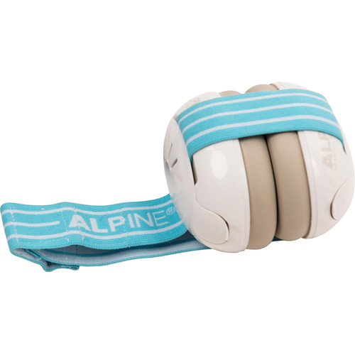 Alpine Hearing Protection Muffy Baby Hearing Protective Ear Muffs (Blue/White)