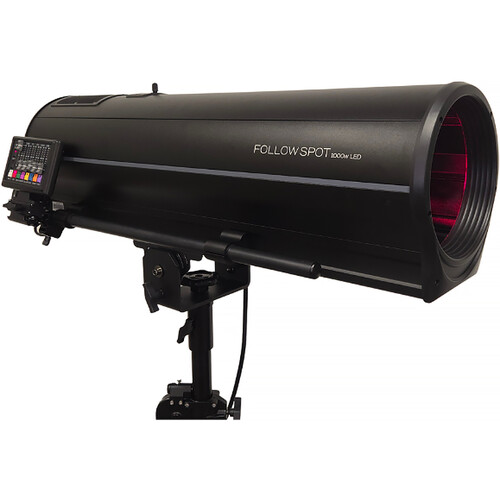 Altman Peak Series AFS-1000 LED Follow Spot with Crank-Up Stand (1000W powerCON to Bare Ends )