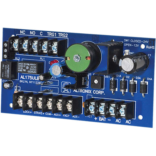 ALTRONIX AL175ULB 24VAC Power Supply/Charger for Access AL175ULB