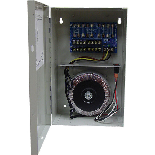ALTRONIX CCTV Power Supply with 8 Fused Outputs (24 VAC at 14A / 28 VAC at 12.5A)