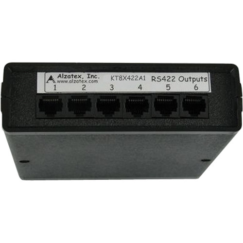 Alzatex KT8X422A1 RS422 Driver Module with 8 RJ45 Jacks