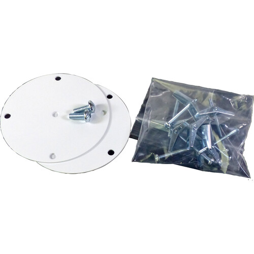 ALZO Flat Ceiling Mounting Plate Kit (White)