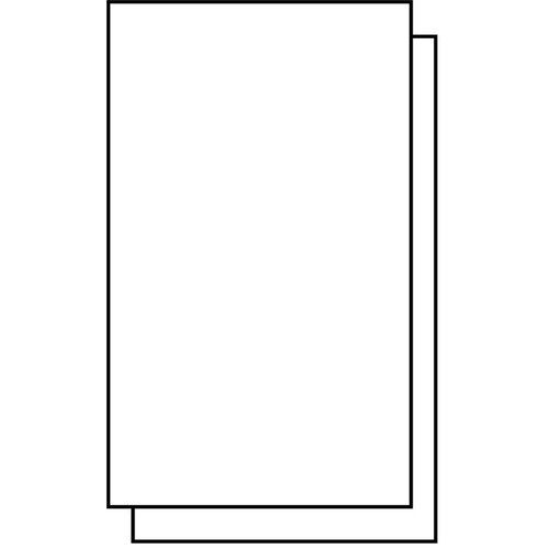 ALZO Background Paper (2-Pack Bright White 26 X 43