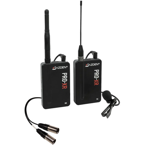 ALZO AZDEN PRO-XR Digital Wireless Microphone System (2.4 GHz)