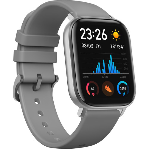 amazfit bip light grey