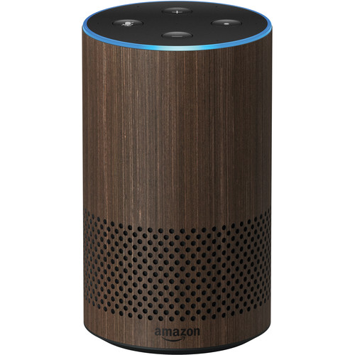 Amazon Echo (2nd Generation, Walnut Finish) B&H Photo Video