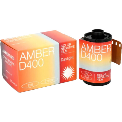 Amber D400 Color Negative Movie Film (35mm Roll Film 27 Exposures)