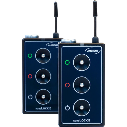 Ambient Recording NanoLockit Miniature Timecode Synchronizer with Logging Feature (2-Pack)