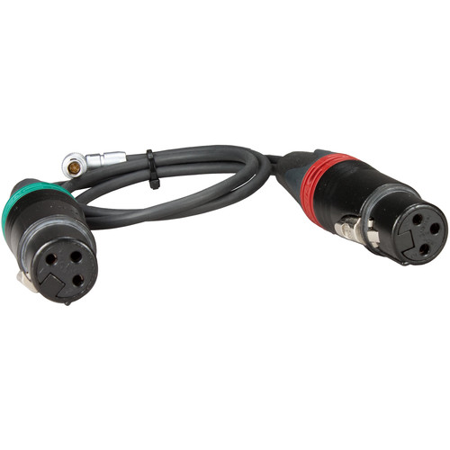 Ambient Recording 3-Pin XLR Female to ARRI ALEXA Mini Dual Mono Adapter Cable (15.7