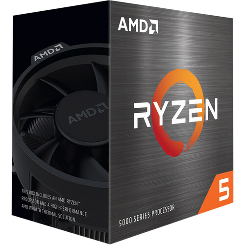 Ryzen 5 5600X: AMD Ryzen 5 5600X 3.7 GHz Six-Core AM4 Processor B&H Photo