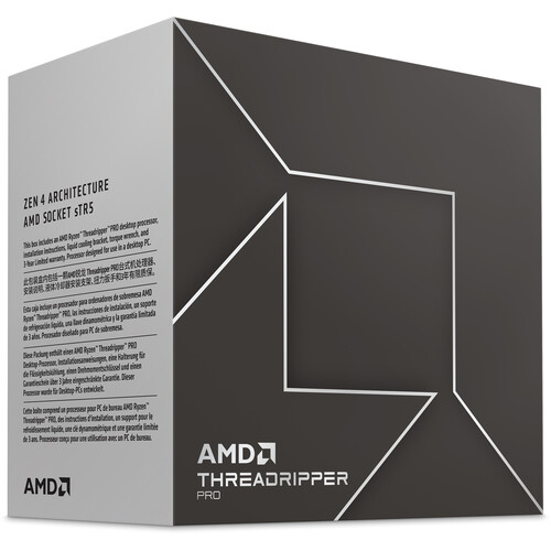 AMD Ryzen Threadripper PRO 7985WX 3.2 GHz 64-Core sTR5 Processor