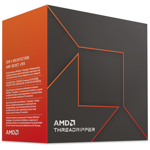 AMD Ryzen Threadripper 7980X 3.2 GHz 64-Core sTR5 Processor