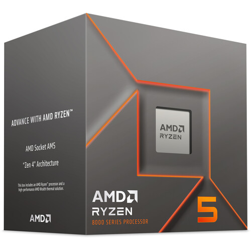 AMD Ryzen 5 8400F 4.2 GHz Six-Core AM5 Processor
